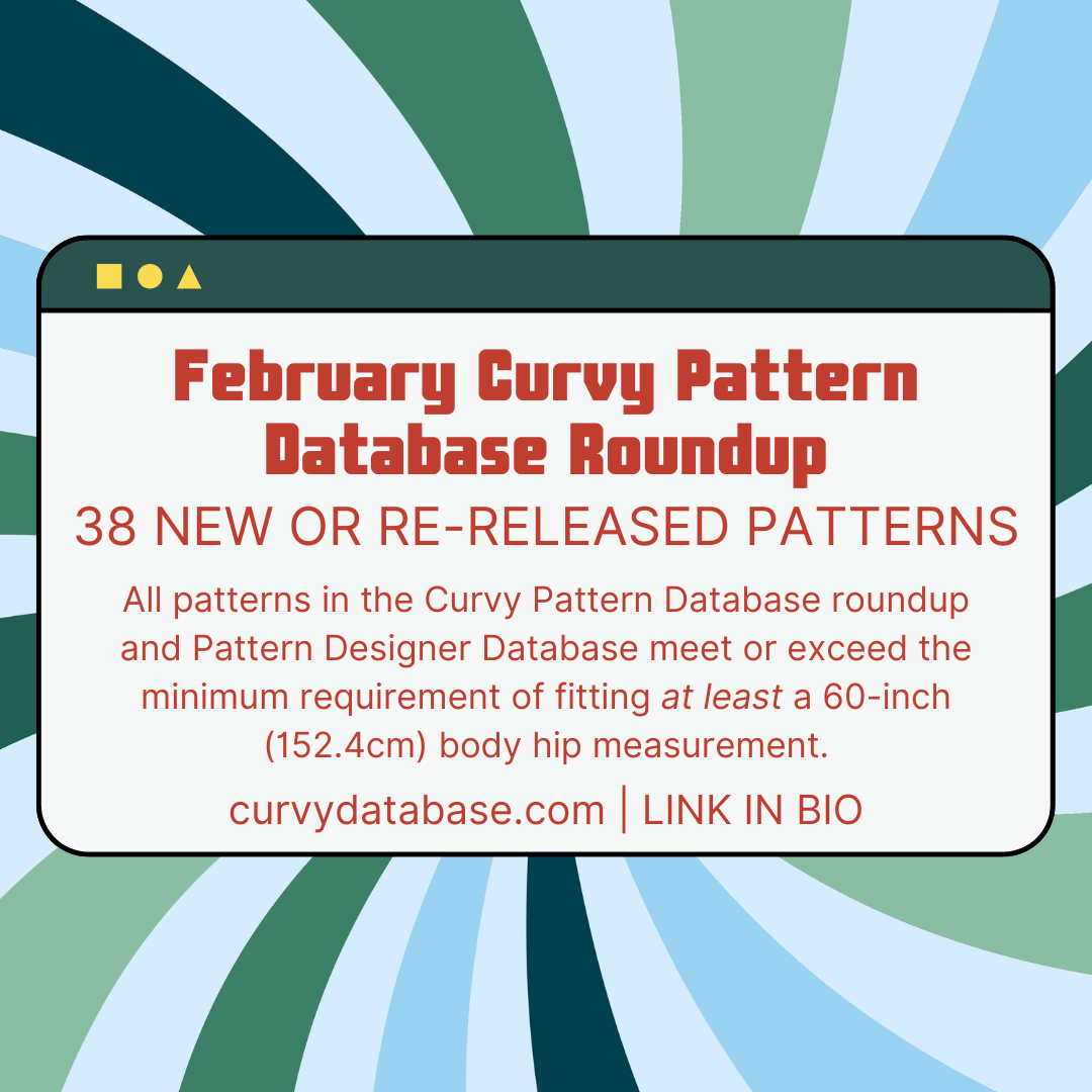 Curvy Sewing Patterns February 2024 Releases And Re Releases The   Feb 2024 